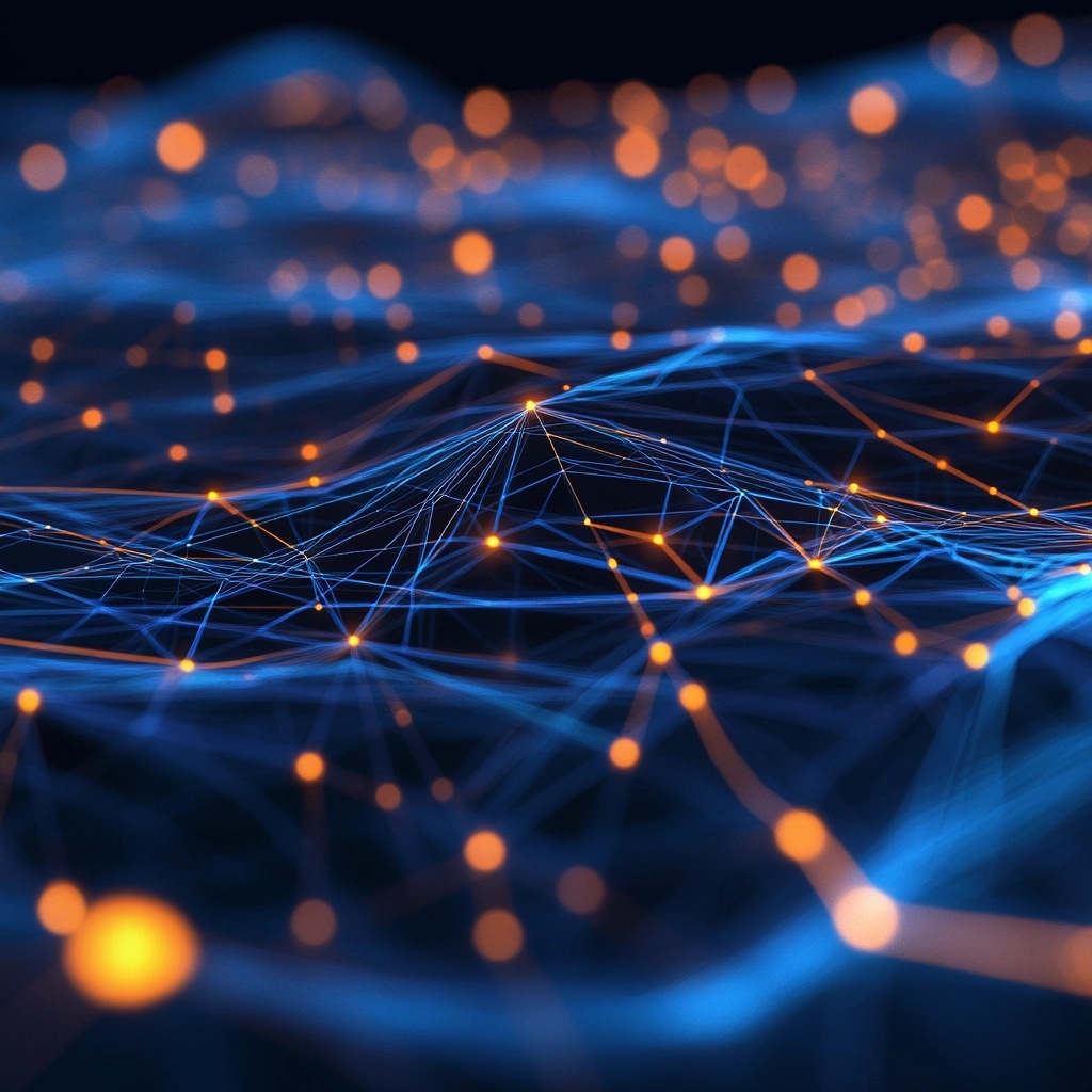 Vue alpine à l'aube